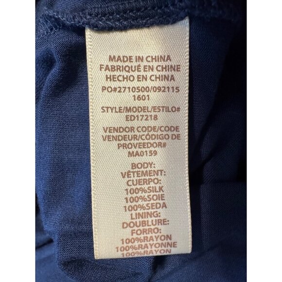 Ella Moss Silk Maxi Dress M Medium Tiered Sleeveless Flowy Pinks Purples Belted - Picture 14 of 15